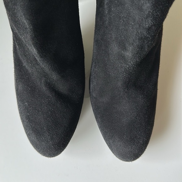 Stuart Weitzman Black Heeled Boots - Picture 9 of 16